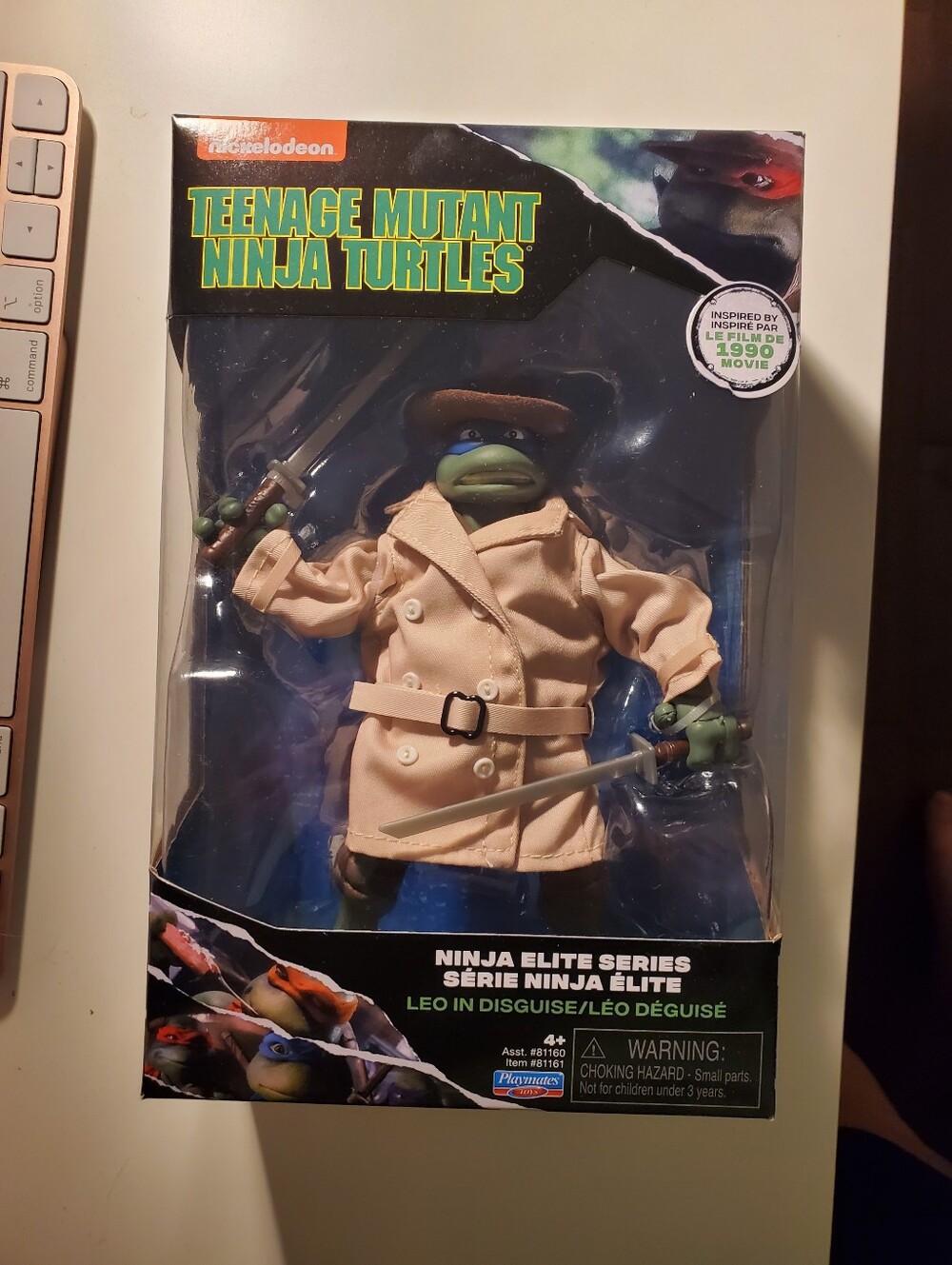 NWT Nickelodeon Teenage Mutant Ninja Turtles Ninja Elite Series Leo in Disguise